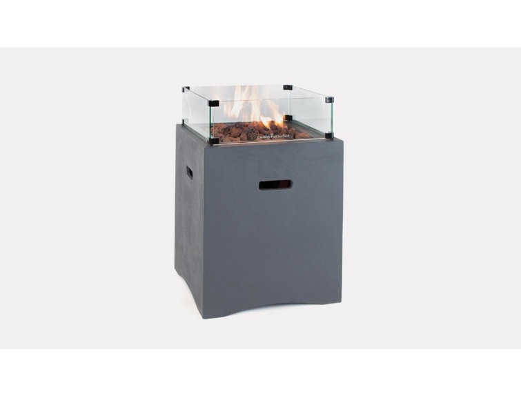 Kalos 60Cm H x 52Cm W Propane Outdoor Fire Pit Wayfair.co.uk